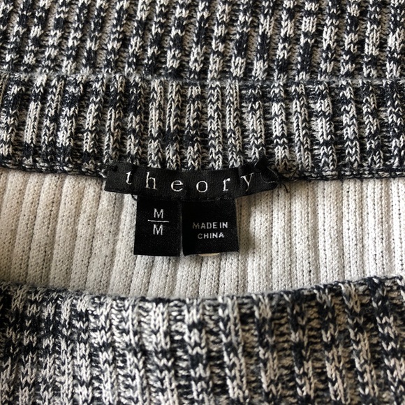 Theory ribbed two-piece - top and midi skirt - Picture 3 of 4